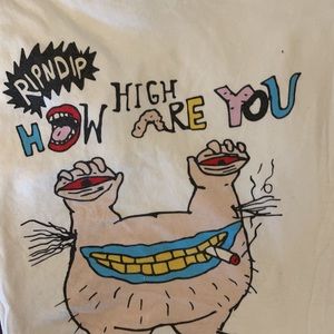 RIPNDIP “high how are you” shirt